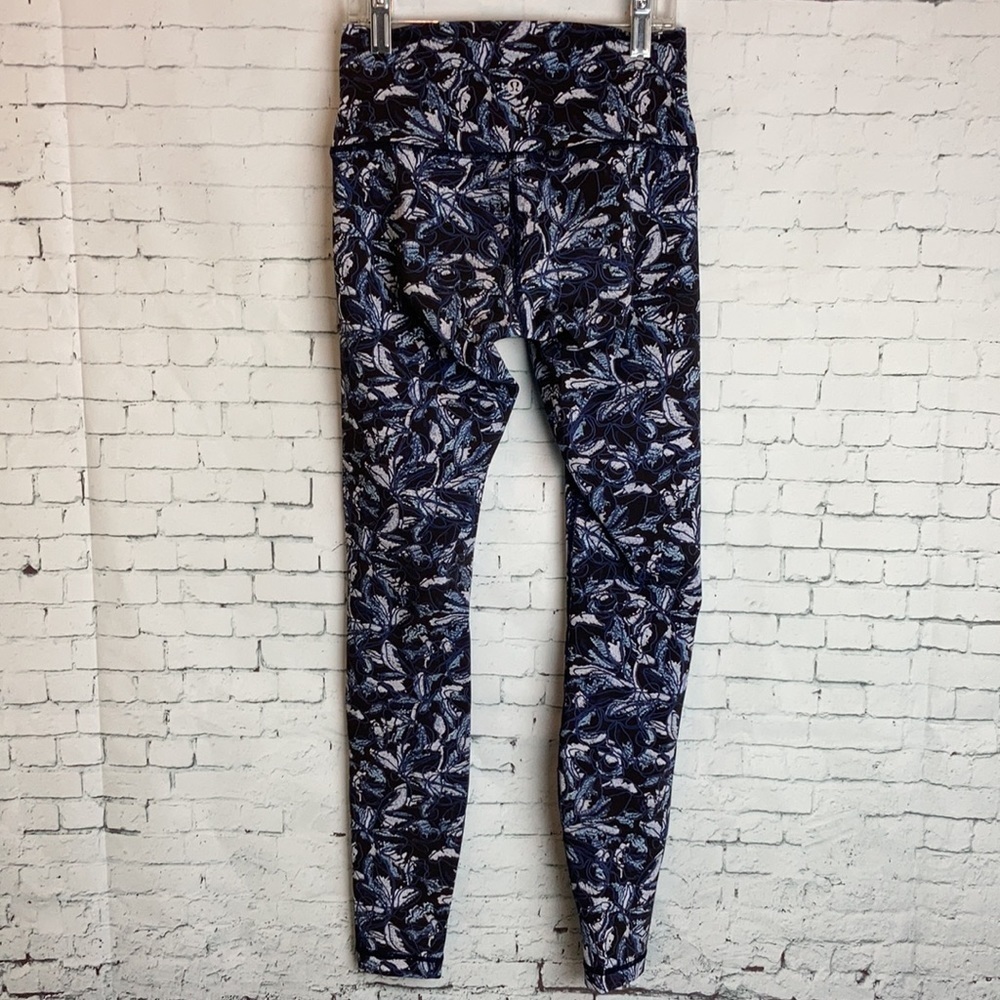 Lululemon Wunder Under Embellished Multi Legging sz 4 Athleisure gym workout - Picture 8 of 14